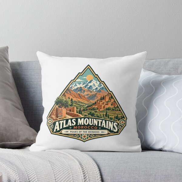 Item preview, Atlas Mountains Morocco Peaks Of The Berbers Travel Adventure Hiking Explorer designed and sold by Star3NowForMe.