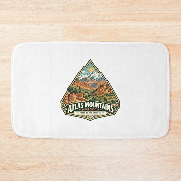Item preview, Atlas Mountains Morocco Peaks Of The Berbers Travel Adventure Hiking Explorer designed and sold by Star3NowForMe.