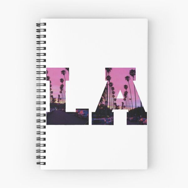 Item preview, la Los Angeles city palm tree sunset sticker designed and sold by th3a.