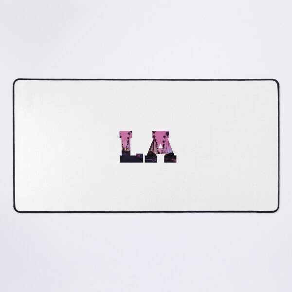Item preview, la Los Angeles city palm tree sunset sticker designed and sold by th3a.