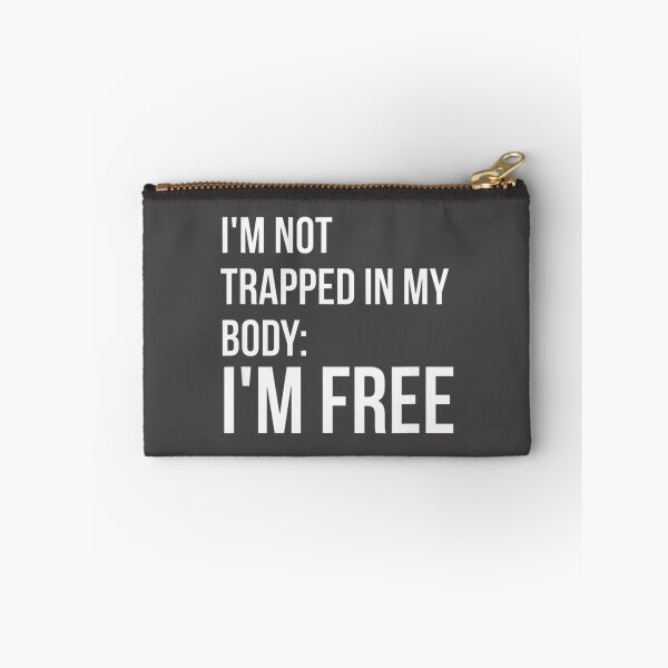 Item preview, I'm Not Trapped In My Body Rainbow LGBT Pride Design for Self-Expression and Community Support designed and sold by ajson21.