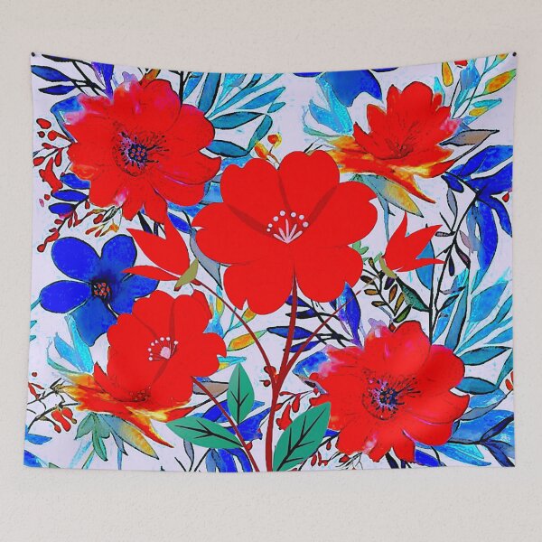 Aperçu de l'œuvre Fleurs abstraites créée et vendue par ViaARTfactory.