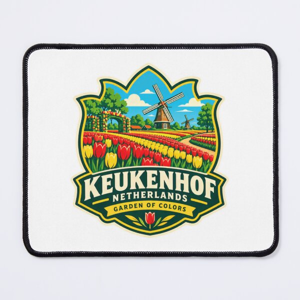 Item preview, Keukenhof Netherlands Garden Of Colors Holland Travel Vacation Souvenir designed and sold by Star3NowForMe.