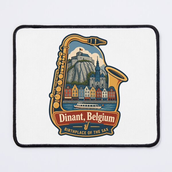 Item preview, Dinant, Belgium Birthplace Of The Sax Saxophone Player Musician Travel designed and sold by Star3NowForMe.