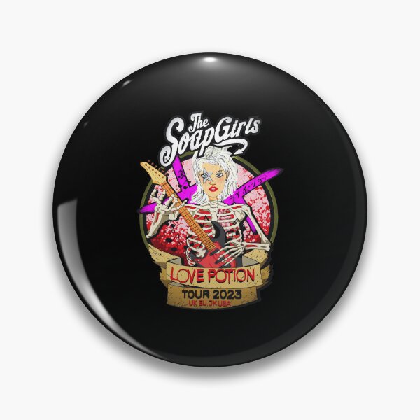 Item preview, The Soap Girls Love Potion Tour 2023 Skeleton Guitarist designed and sold by NeilLeffler.