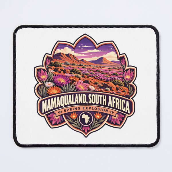 Item preview, Namaqualand South Africa Spring Explosion African Wildflower Travel Souvenir designed and sold by Star3NowForMe.