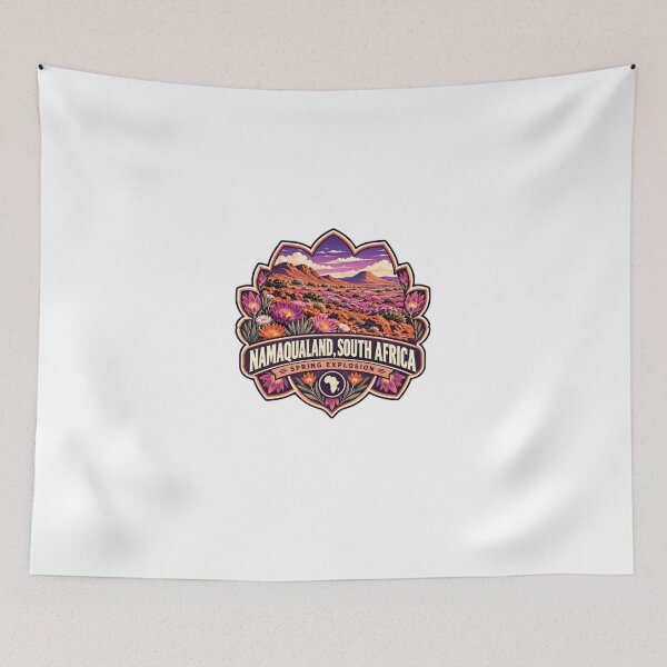 Item preview, Namaqualand South Africa Spring Explosion African Wildflower Travel Souvenir designed and sold by Star3NowForMe.