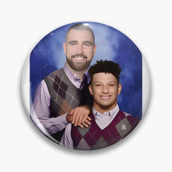 Item preview, Vintage Kansas City Football Design Featuring Travis Kelce and Patrick Mahomes Inspired by Step Brothers designed and sold by Valdodesign.