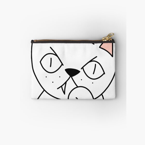 Item preview, bored cat - white designed and sold by motherbrainart.