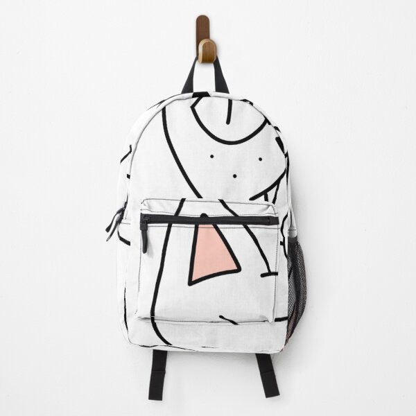 Item preview, bored cat - white designed and sold by motherbrainart.