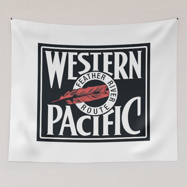 Item preview, Western Pacific Railroad designed and sold by Trains-and-Rail.