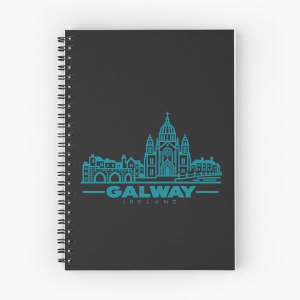 Item preview, Galway Ireland Line Art Travel Poster designed and sold by CMYKStudio.