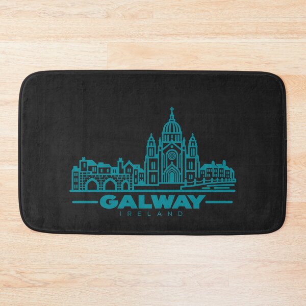 Item preview, Galway Ireland Line Art Travel Poster designed and sold by CMYKStudio.