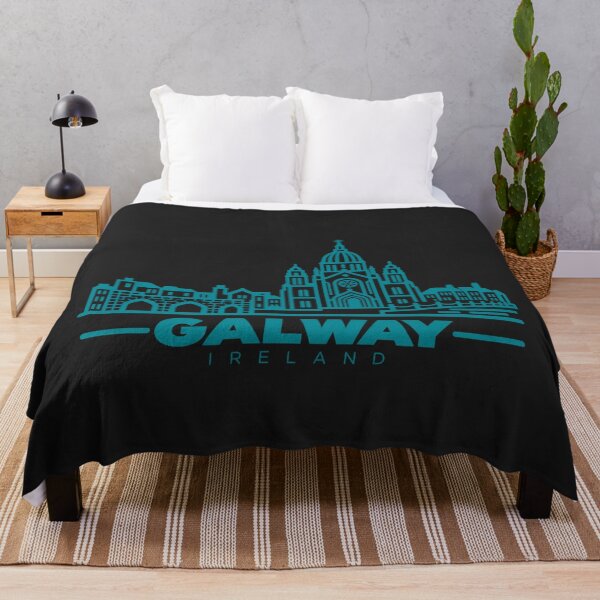 Item preview, Galway Ireland Line Art Travel Poster designed and sold by CMYKStudio.