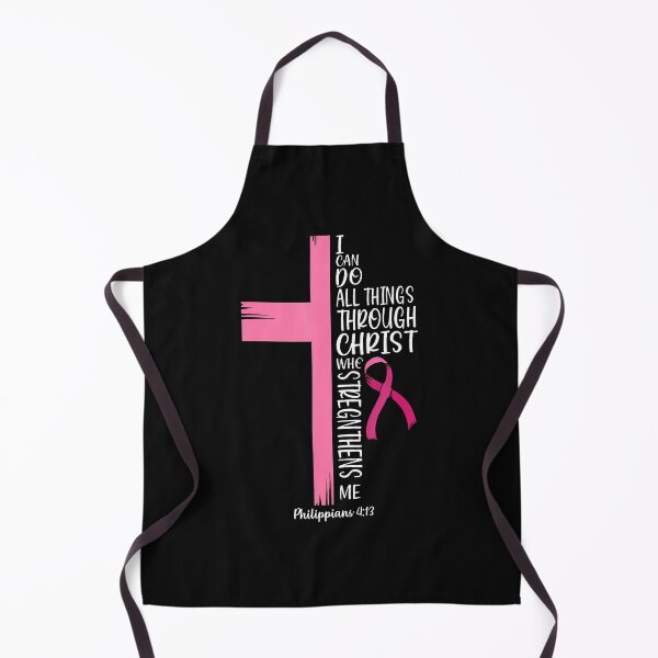 Item preview, I Can Do All Things Through Christ Breast Cancer Awareness designed and sold by Chromatic-Cubes.