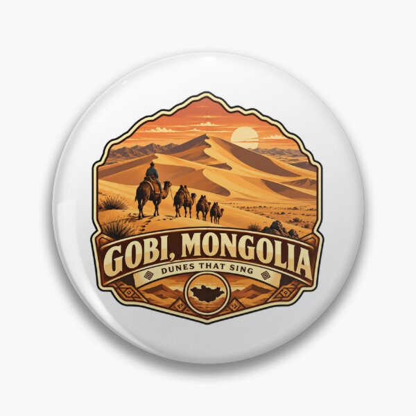 Item preview, Gobi, Mongolia Dunes That Sing Travel Adventure Explorer designed and sold by Star3NowForMe.