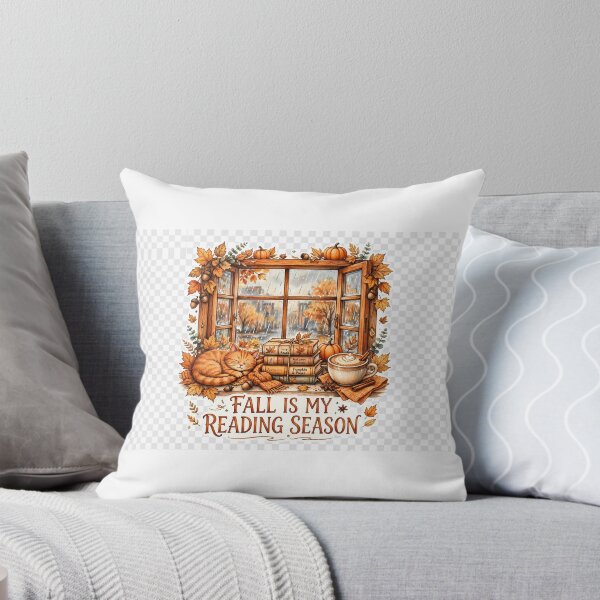 Item preview, Fall is my reading season  designed and sold by Twala Design Co..