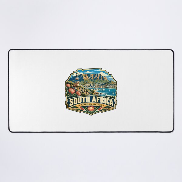 Item preview, South Africa Rainbow Nation African Travel Souvenir Cape Town Table Mountain designed and sold by Star3NowForMe.