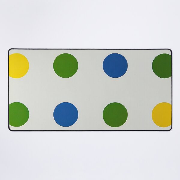 Item preview, Bleu-vert-jaune-orange - 1954 designed and sold by NeonCanvasDream.
