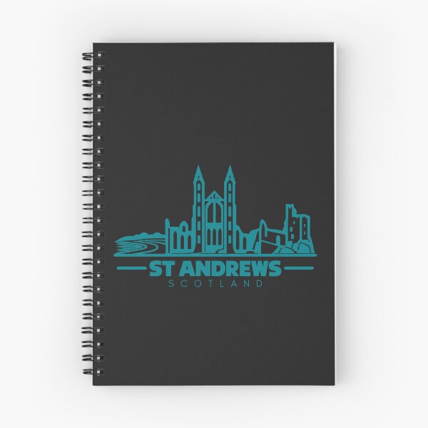 Item preview, St Andrews Scotland Line Art Landmark Poster designed and sold by CMYKStudio.
