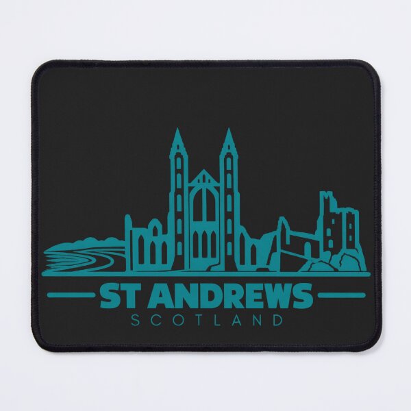 Item preview, St Andrews Scotland Line Art Landmark Poster designed and sold by CMYKStudio.