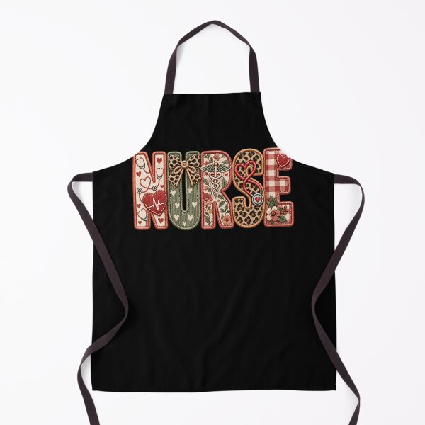 Item preview, Nurse Love Heart Medical Floral Leopard Bow Nurse Appreciation designed and sold by ArcaneArtistry.