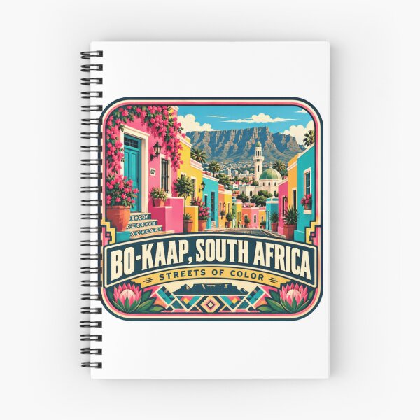 Item preview, Bo-Kaap, South Africa Streets Of Color Cape Town Travel Souvenir designed and sold by Star3NowForMe.