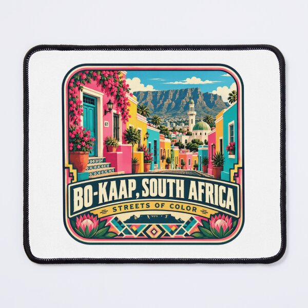 Item preview, Bo-Kaap, South Africa Streets Of Color Cape Town Travel Souvenir designed and sold by Star3NowForMe.