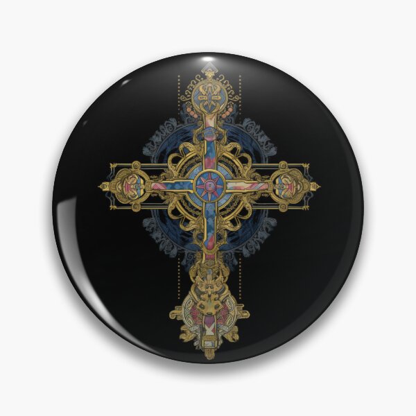 Item preview, Cruz rosacruz – Símbolo esotérico del crucifijo designed and sold by UlDesigns.