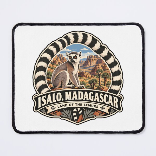 Item preview, Isalo, Madagascar Land Of The Lemurs Wildlife Traveler Souvenir designed and sold by Star3NowForMe.