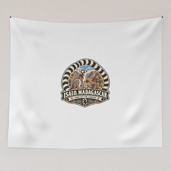Item preview, Isalo, Madagascar Land Of The Lemurs Wildlife Traveler Souvenir designed and sold by Star3NowForMe.