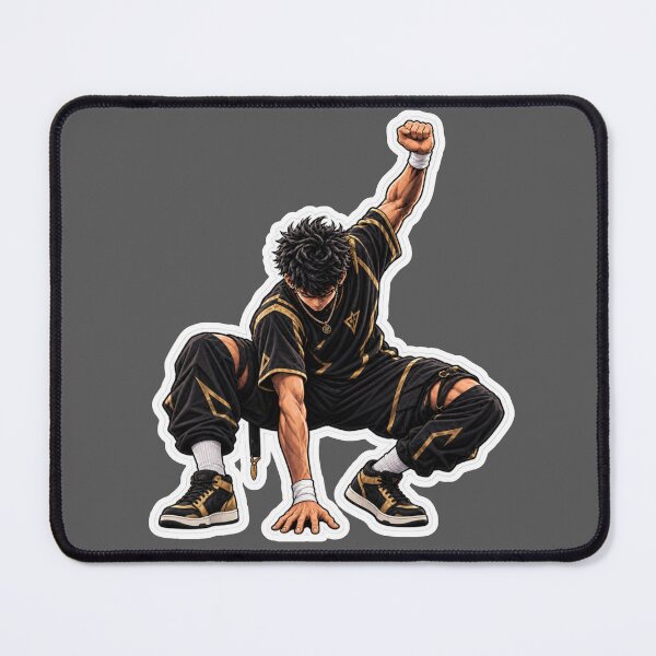Item preview, Anime Soccer Victory Superhero Landing designed and sold by NovaToons.