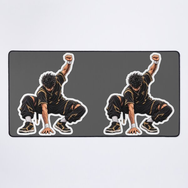 Item preview, Anime Soccer Victory Superhero Landing designed and sold by NovaToons.