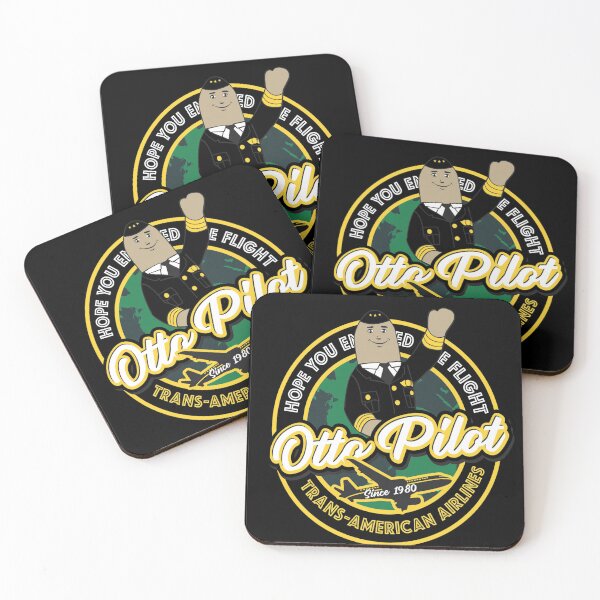 Item preview, Otto Pilot AVIATION Fun Retro Design designed and sold by NeilLeffler.