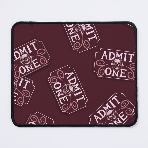 Item preview, Admit One Spooky Ticket Scatter designed and sold by birchandbirdbk.