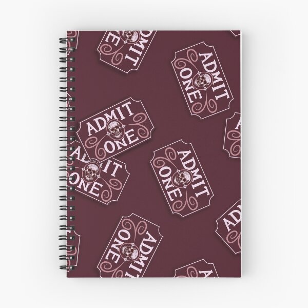 Item preview, Admit One Spooky Ticket Scatter designed and sold by birchandbirdbk.