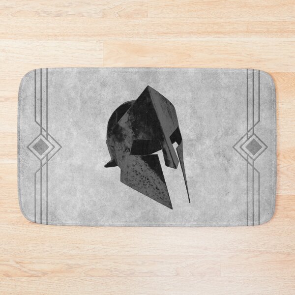 Item preview, Black Ancient Greek Corinthian Helmet Battle Worn designed and sold by Ghoul Enterprises.