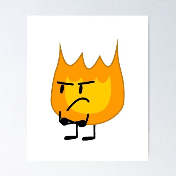Item preview, Bfdi Firey Funny designed and sold by VickyKuhnart.