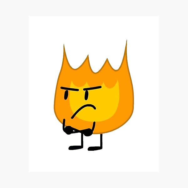 Item preview, Bfdi Firey Funny designed and sold by VickyKuhnart.
