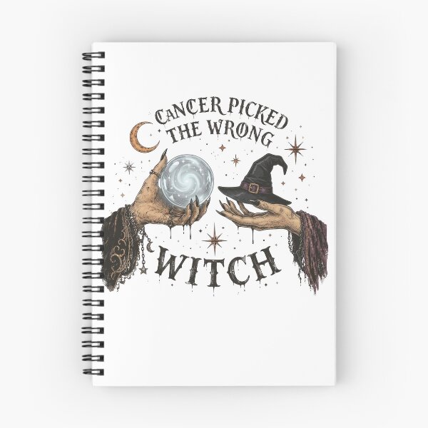 Item preview, Cancer Picked The Wrong Witch designed and sold by art-jendi.