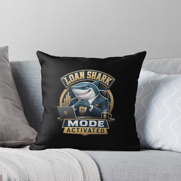 Item preview, Loan Shark Mode Activated Shark Business Funny designed and sold by NeilLeffler.