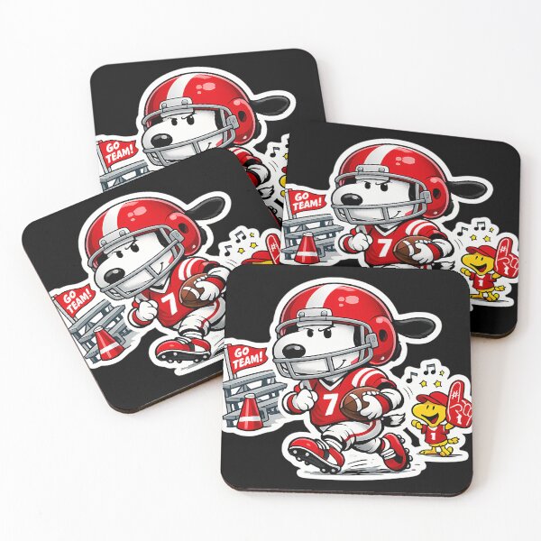 Item preview,  Snoopy Football Team With Woodstock designed and sold by JhinK1.