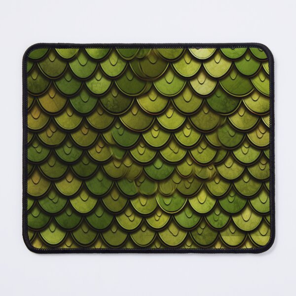 Item preview, Green Reptile Scale Texture – Dragon Skin Fantasy Pattern designed and sold by UlDesigns.