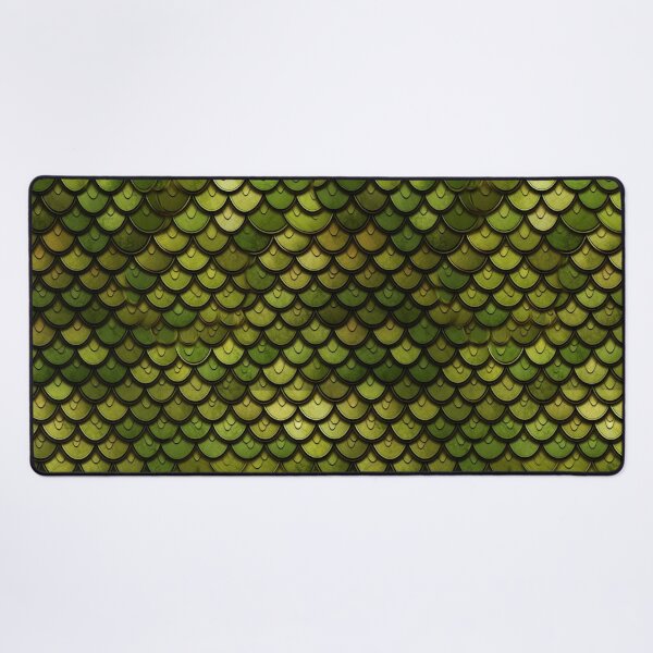 Item preview, Green Reptile Scale Texture – Dragon Skin Fantasy Pattern designed and sold by UlDesigns.