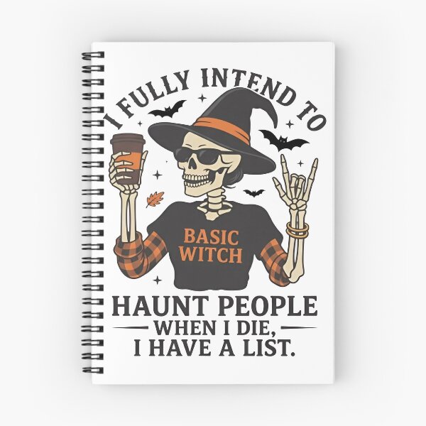 Item preview, I Fully Intend To Haunt People When I Die, I Have A List designed and sold by gidel-sales.