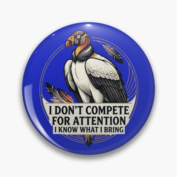 Item preview, King Vulture - I Don't Compete For Attention I Know What I Bring designed and sold by Max Store.