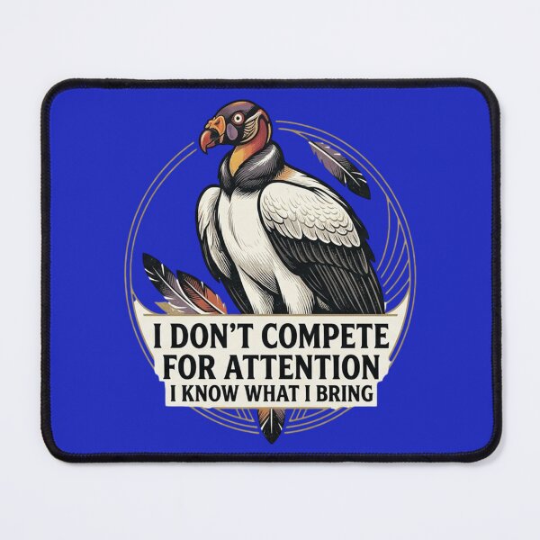 Item preview, King Vulture - I Don't Compete For Attention I Know What I Bring designed and sold by Max Store.