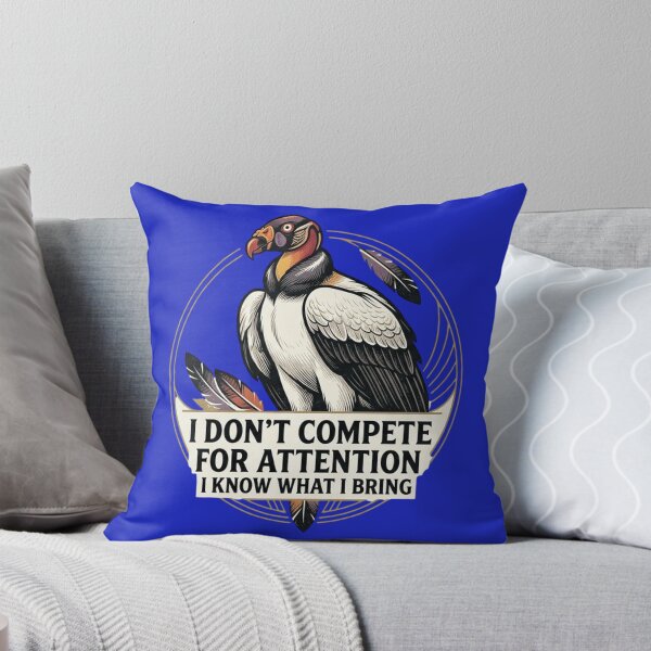 Item preview, King Vulture - I Don't Compete For Attention I Know What I Bring designed and sold by Max Store.