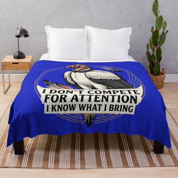 Item preview, King Vulture - I Don't Compete For Attention I Know What I Bring designed and sold by Max Store.