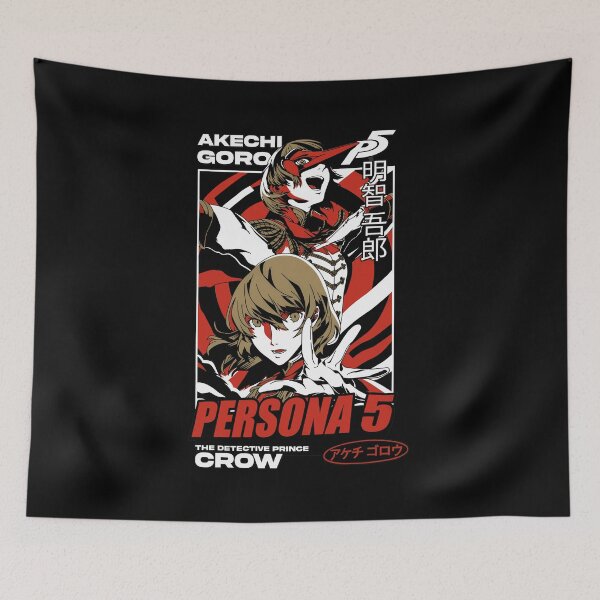 Item preview, Persona 5 Goro Akechi The Detective Prince Crow designed and sold by KathyRo3437992.